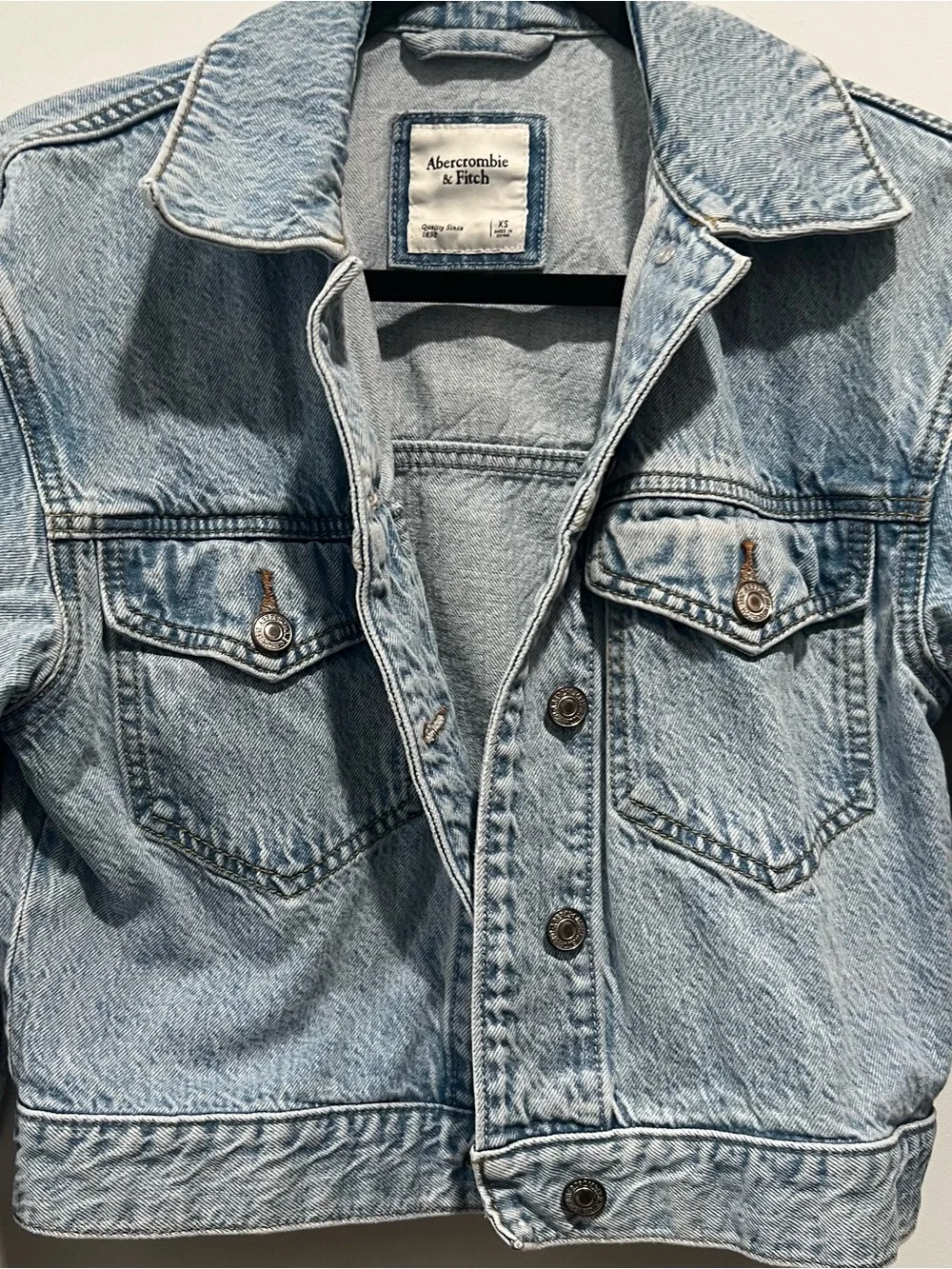 Abercrombie & Fitch denim Jean jacket - Picture 2 of 4